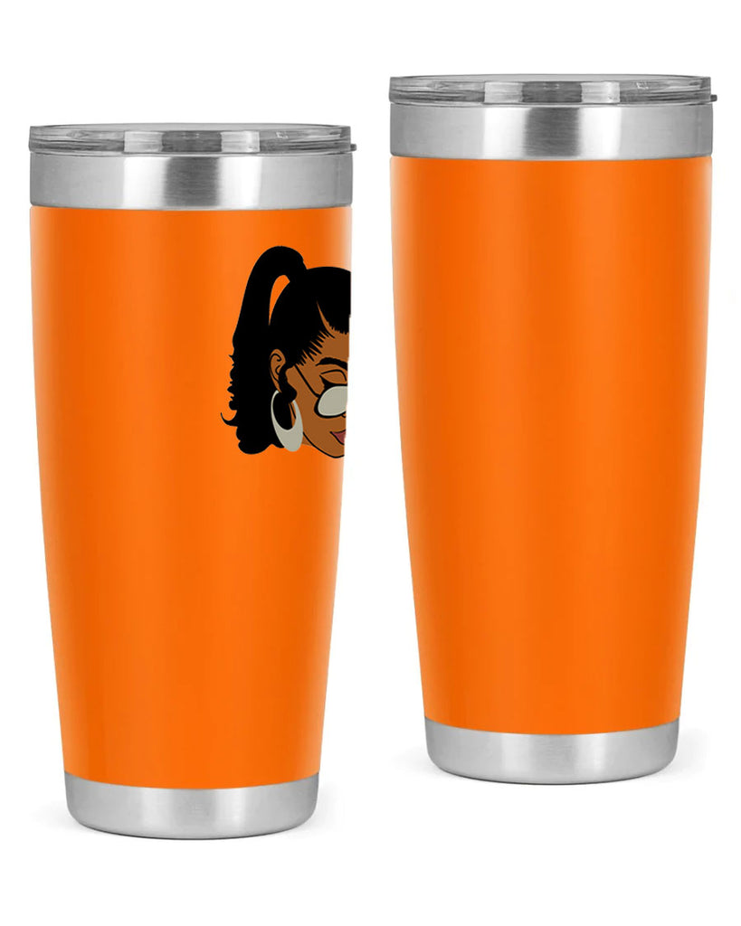 black afro 42#- women-girls- Tumbler