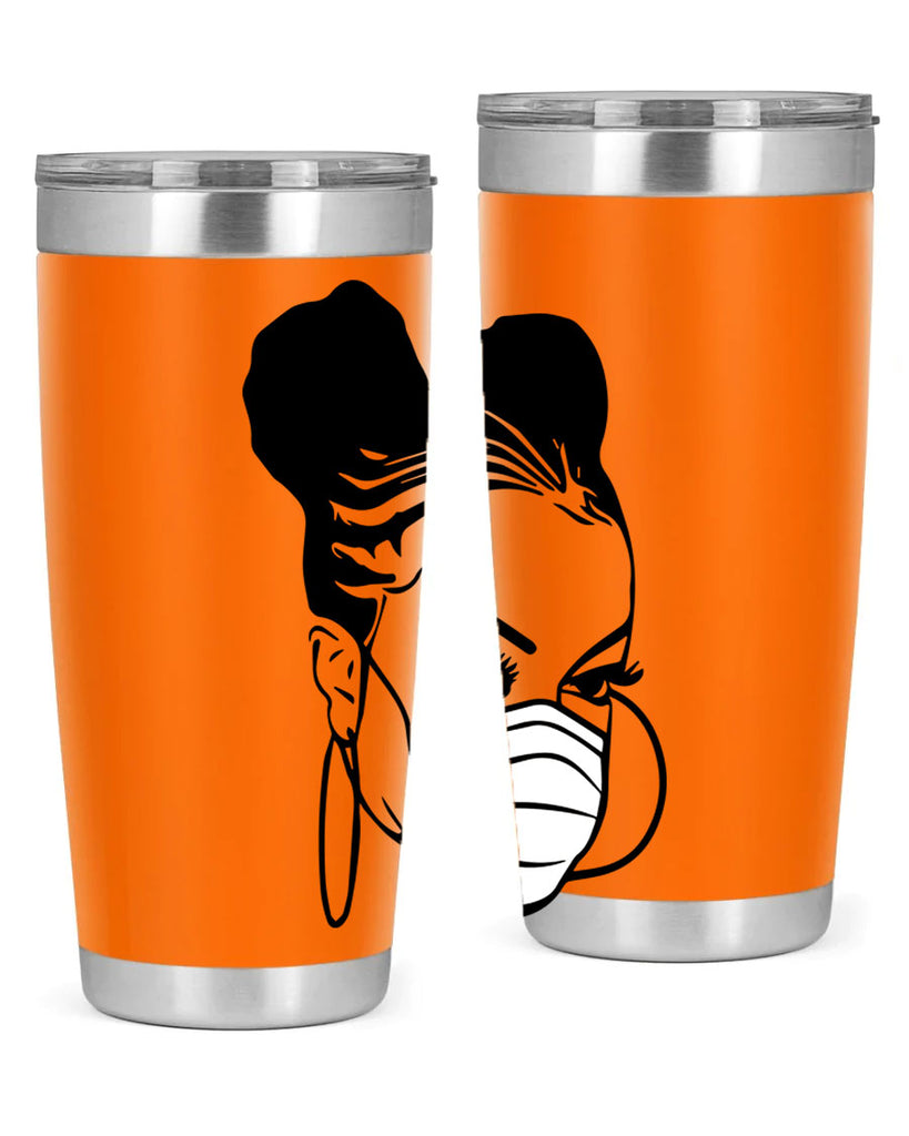 black nurse 6#- women-girls- Tumbler