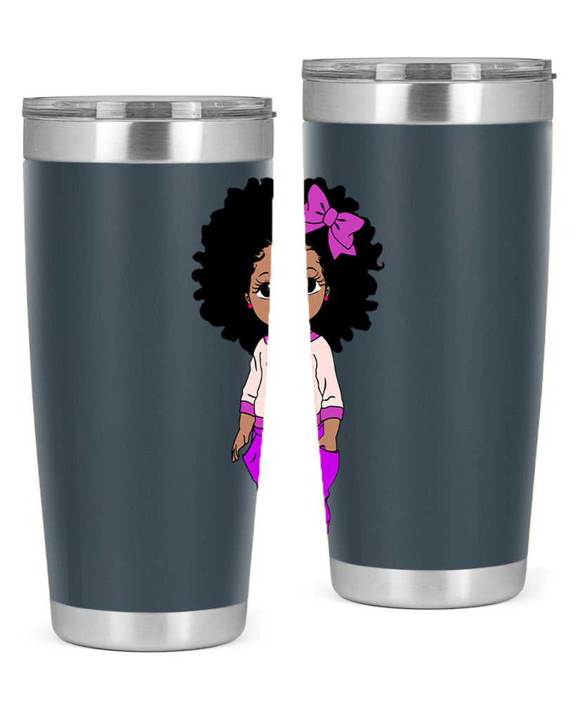 Black girl style 10#- women-girls- Tumbler