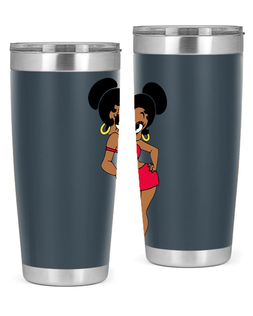 black women - queen 41#- women-girls- Tumbler