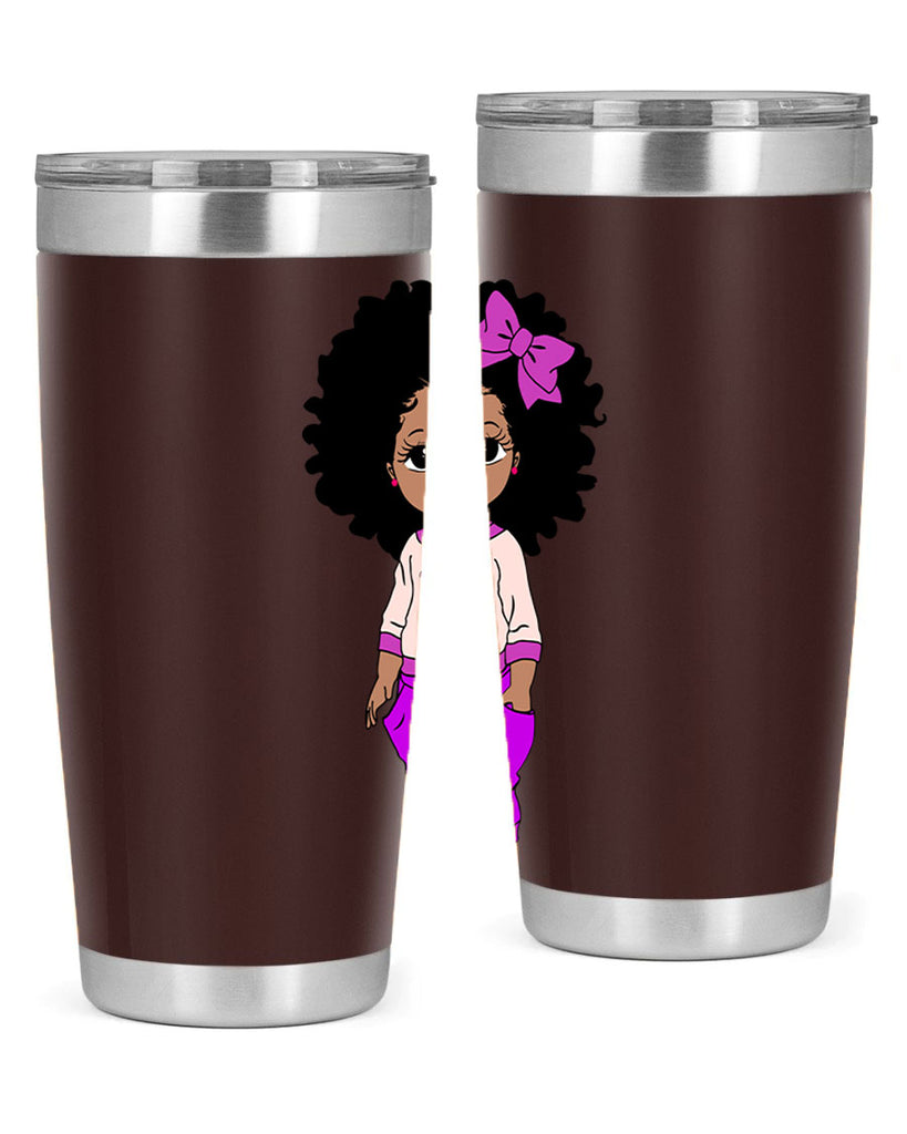 Black girl style 10#- women-girls- Tumbler
