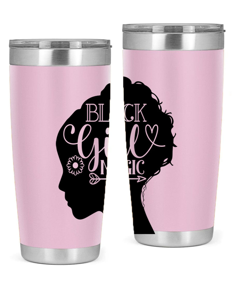 Black girl magic Style 59#- women-girls- Tumbler