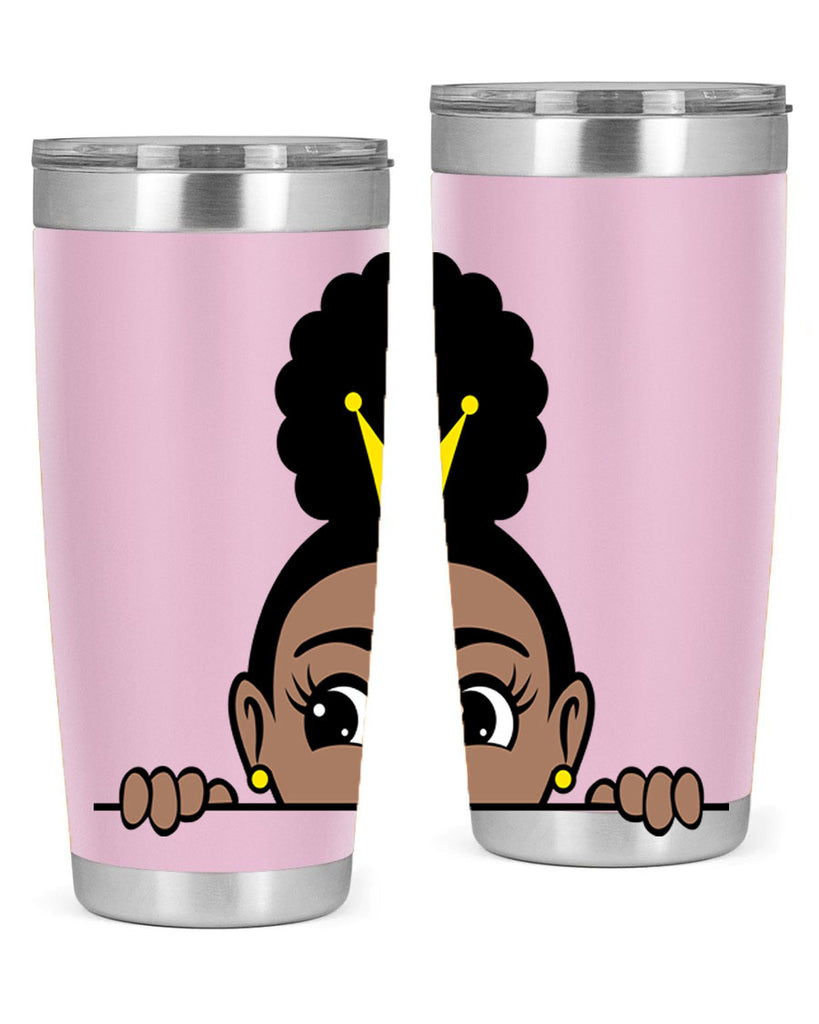 afro puff crown girl 2#- women-girls- Tumbler