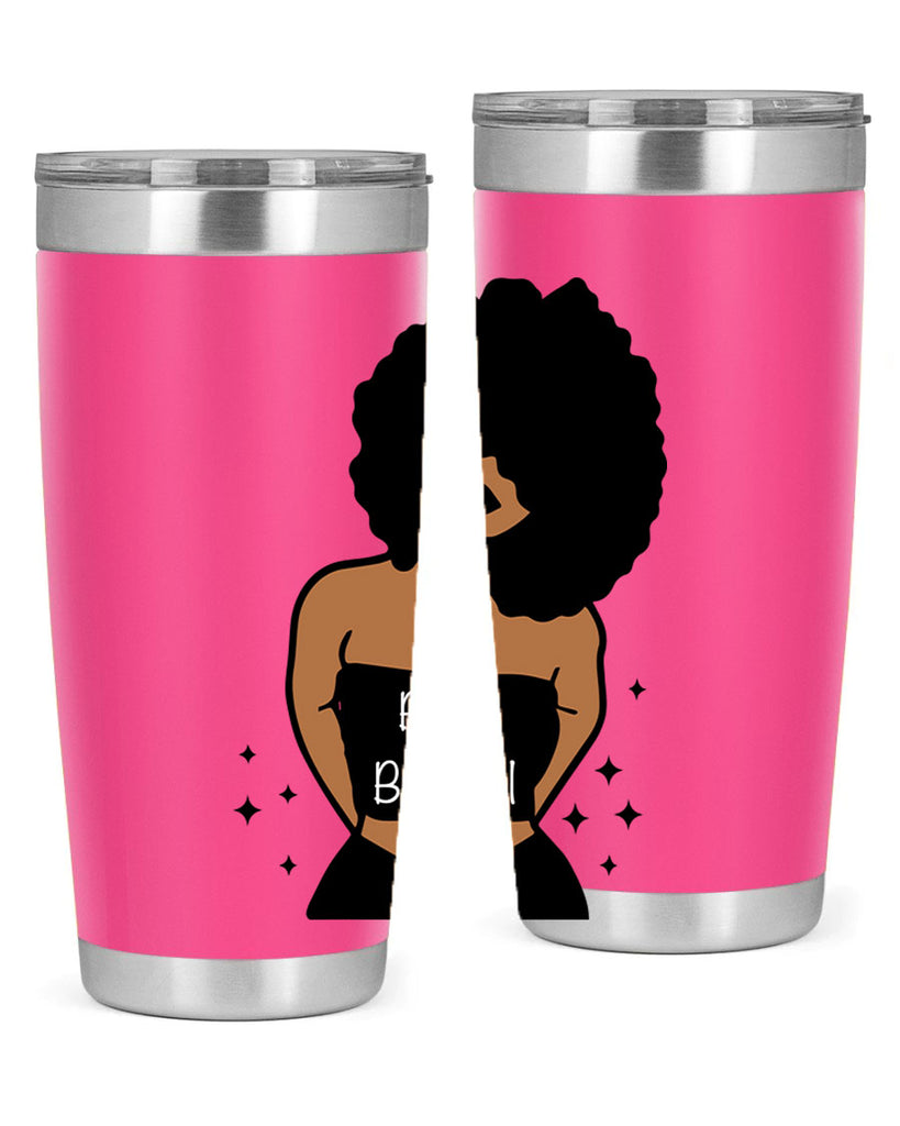 black is beautiful 16#- women-girls- Tumbler