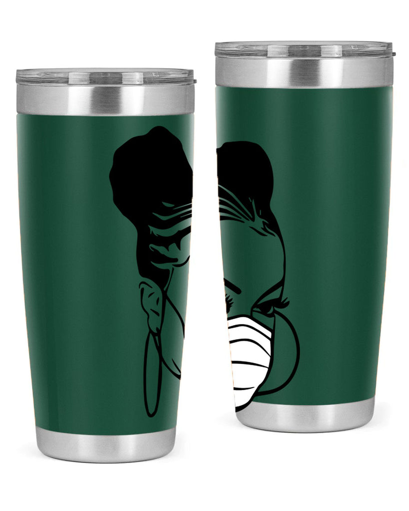 black nurse 6#- women-girls- Tumbler