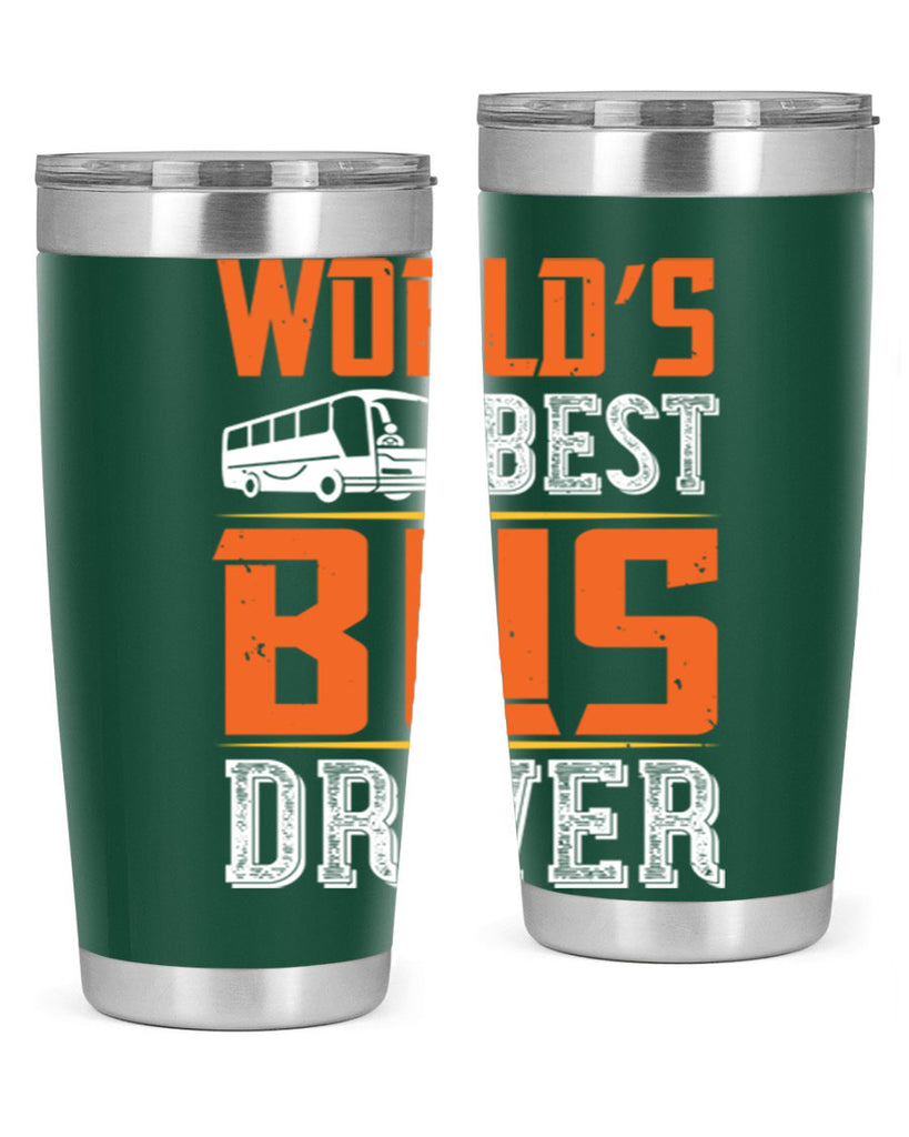 world’s best bus driver Style 4#- bus driver- tumbler