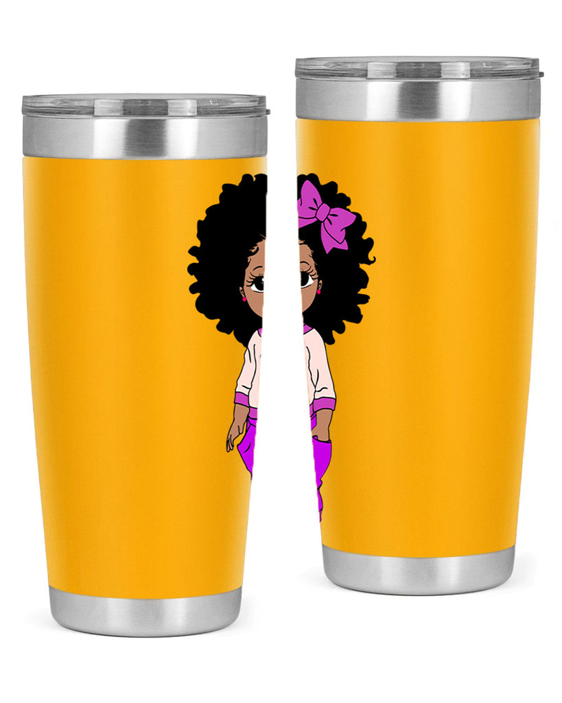Black girl style 10#- women-girls- Tumbler