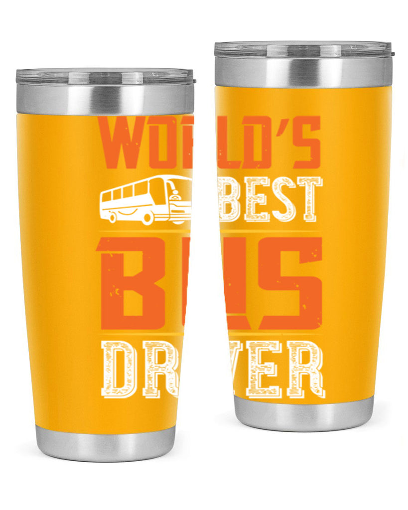 world’s best bus driver Style 4#- bus driver- tumbler
