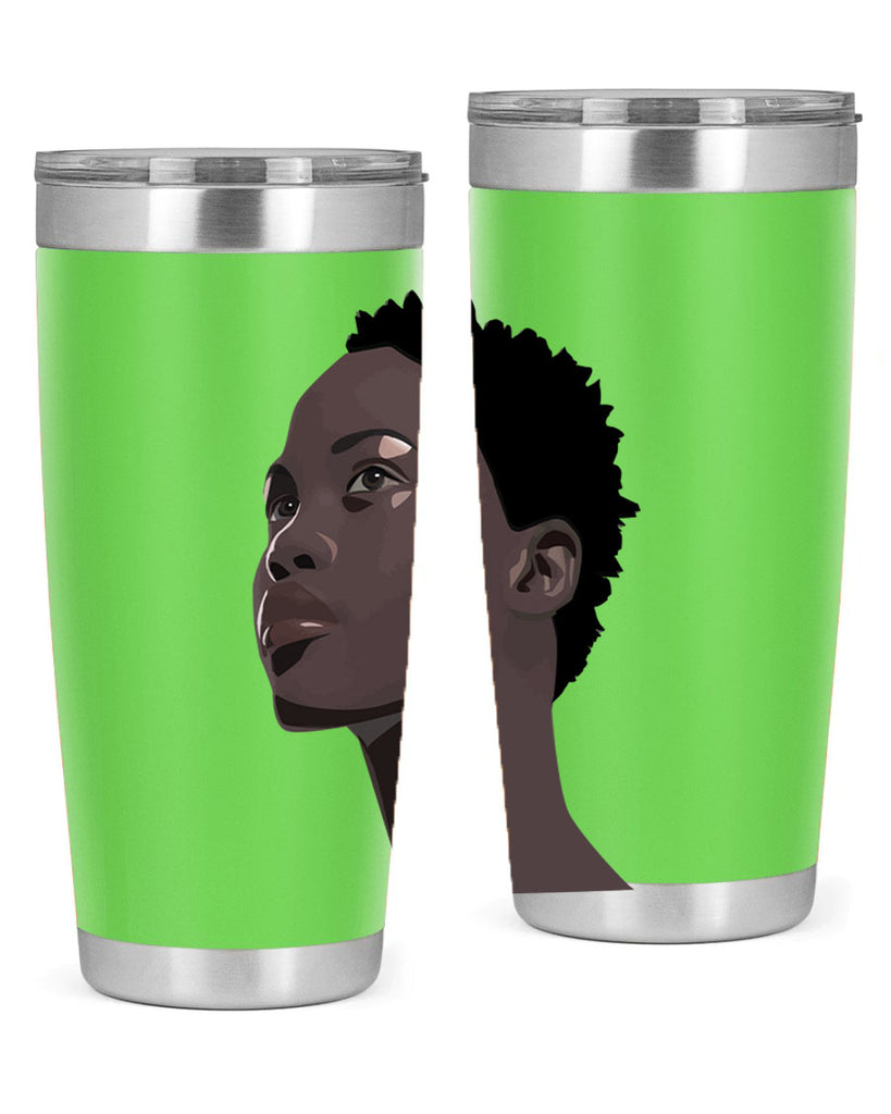 african woman portrait 88#- women-girls- Tumbler