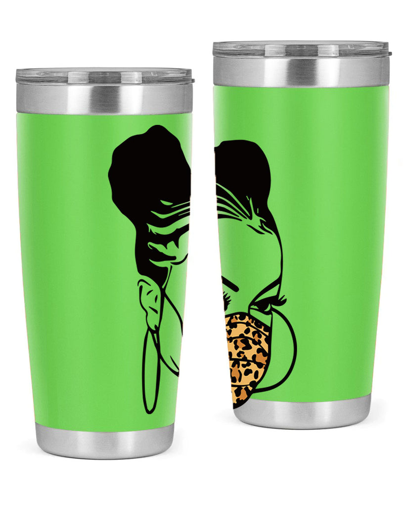 black nurse 4#- women-girls- Tumbler