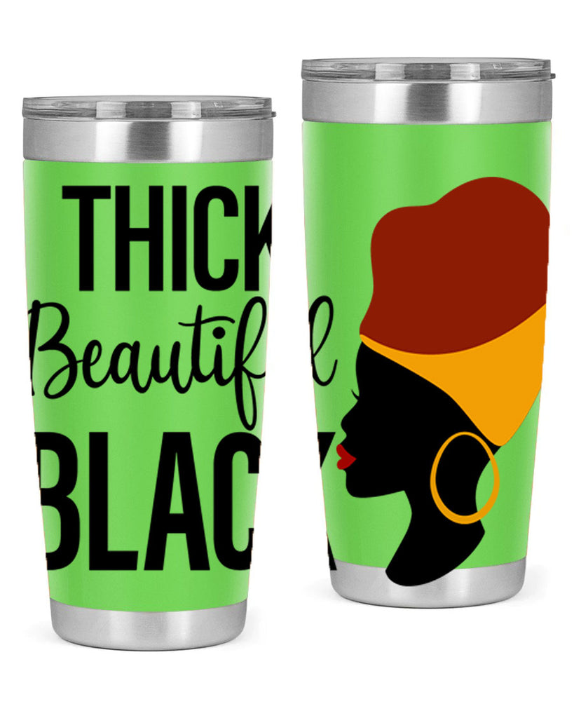 thick beautiful black Style 4#- women-girls- Tumbler
