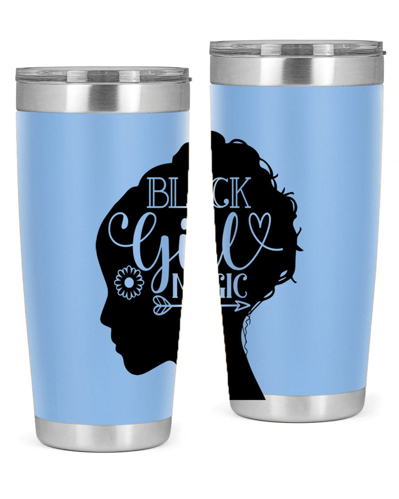 Black girl magic Style 59#- women-girls- Tumbler
