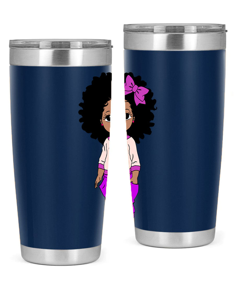 Black girl style 10#- women-girls- Tumbler