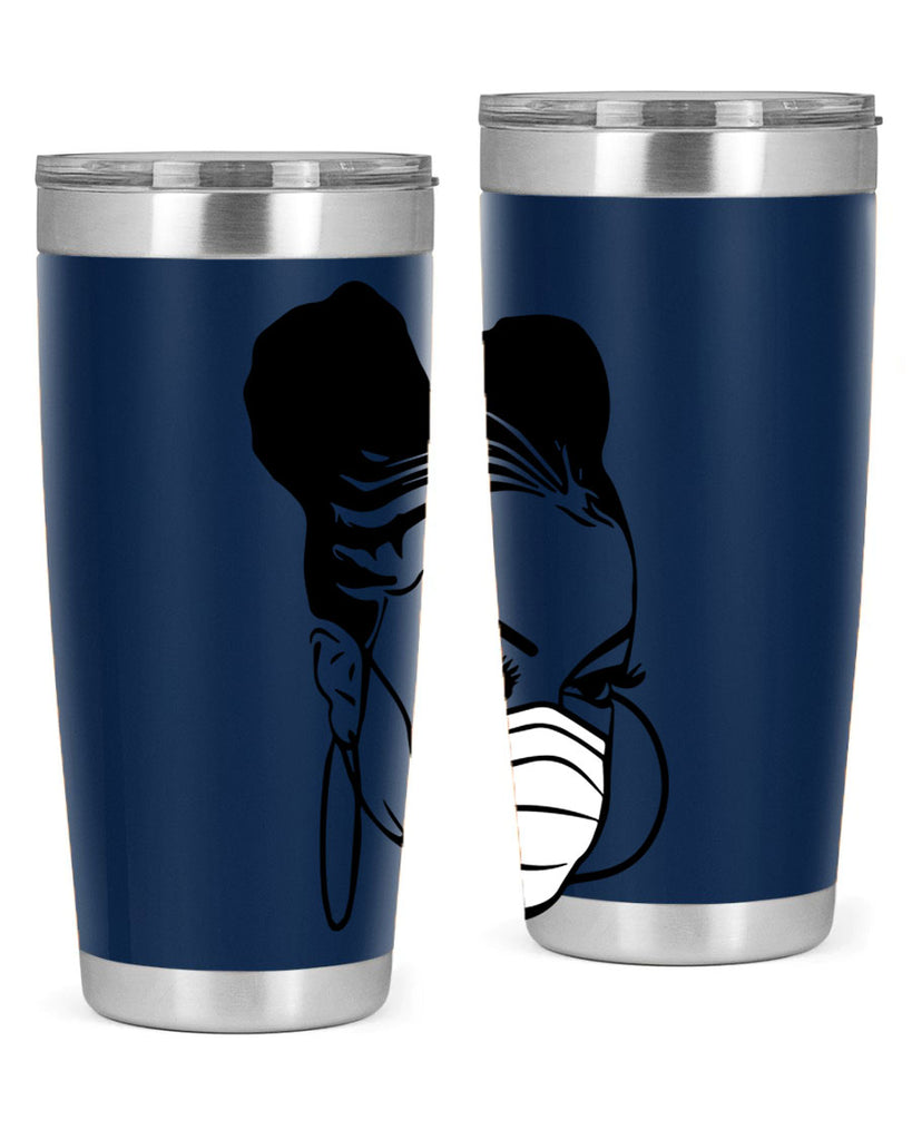 black nurse 6#- women-girls- Tumbler