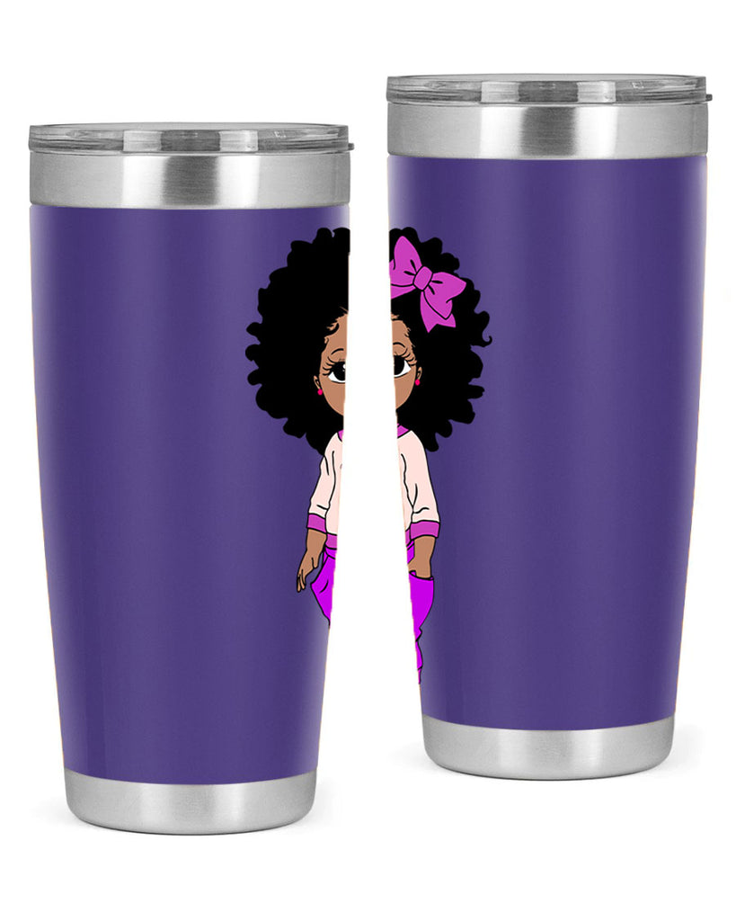 Black girl style 10#- women-girls- Tumbler