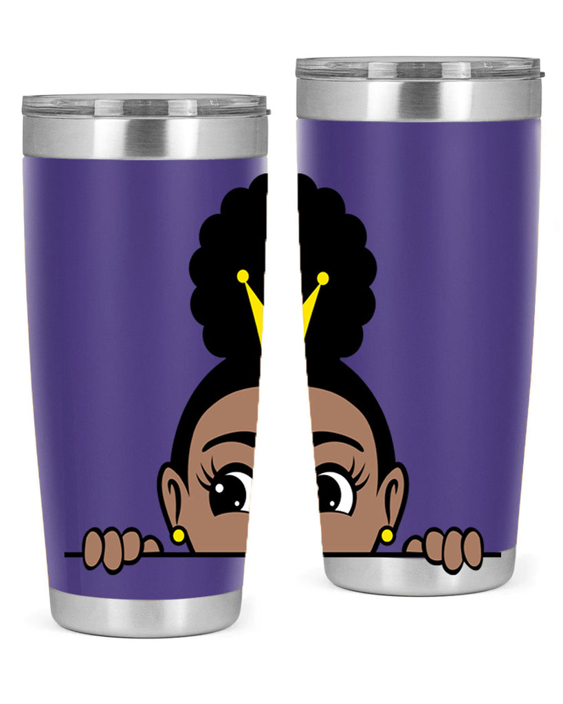 afro puff crown girl 2#- women-girls- Tumbler