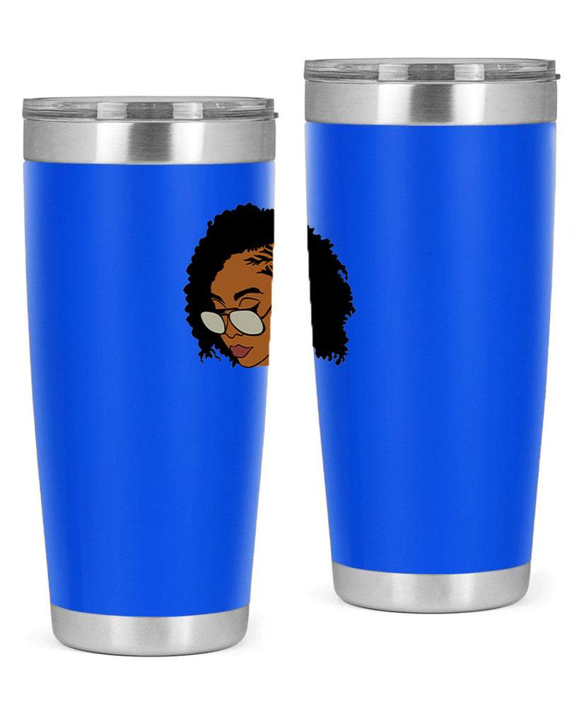 black afro 47#- women-girls- Tumbler