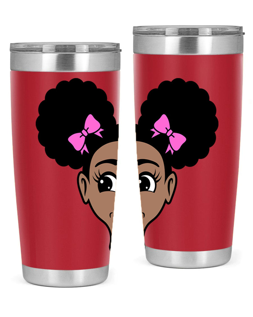afro puffs girl 76#- women-girls- Tumbler