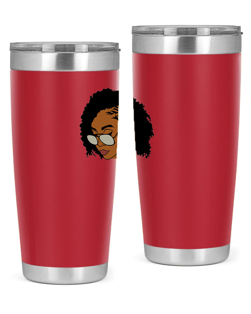 black afro 47#- women-girls- Tumbler