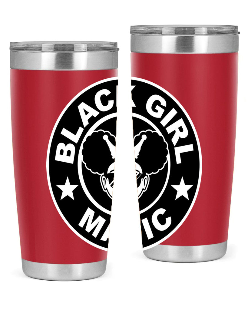 black girl magic coffee 57#- women-girls- Tumbler