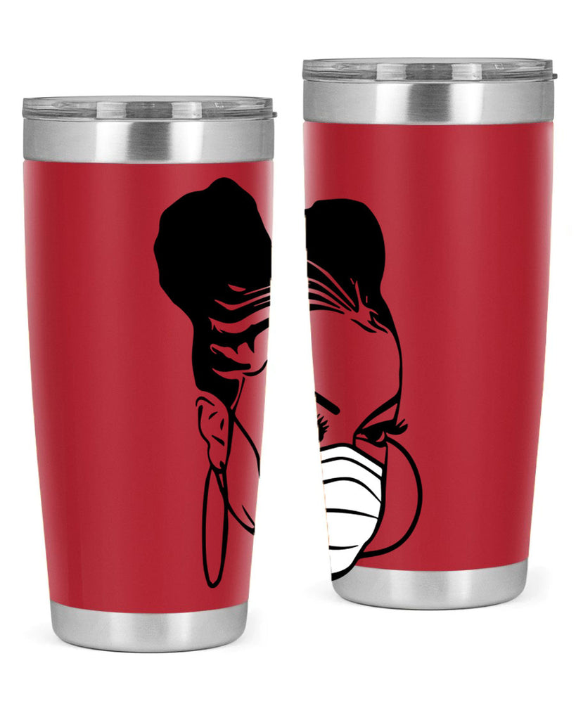 black nurse 6#- women-girls- Tumbler