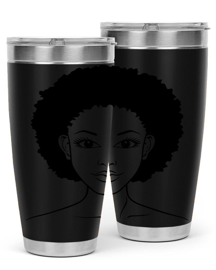 black women - queen 64#- women-girls- Tumbler