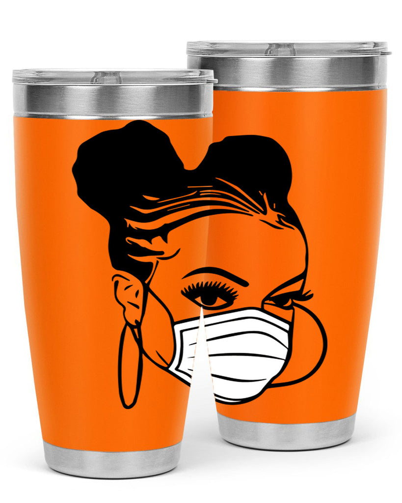 black nurse 6#- women-girls- Tumbler