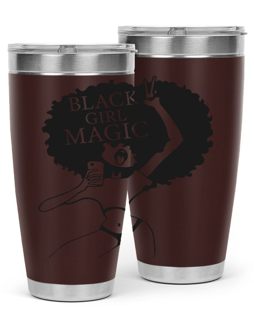 black girl magic 58#- women-girls- Tumbler