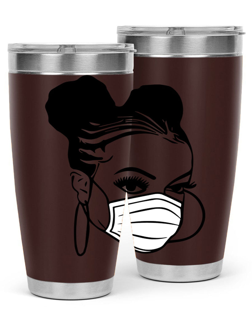 black nurse 6#- women-girls- Tumbler