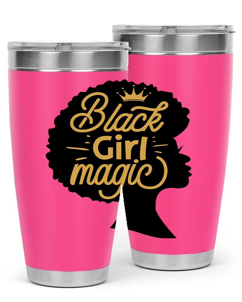 Black Girl magic copy Style 60#- women-girls- Tumbler