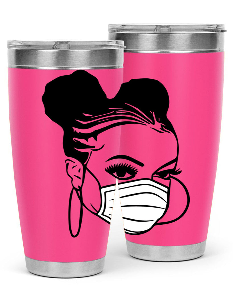 black nurse 6#- women-girls- Tumbler