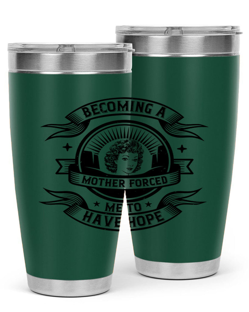 Becoming a mother forced me to have hope Style 28#- afro- Tumbler