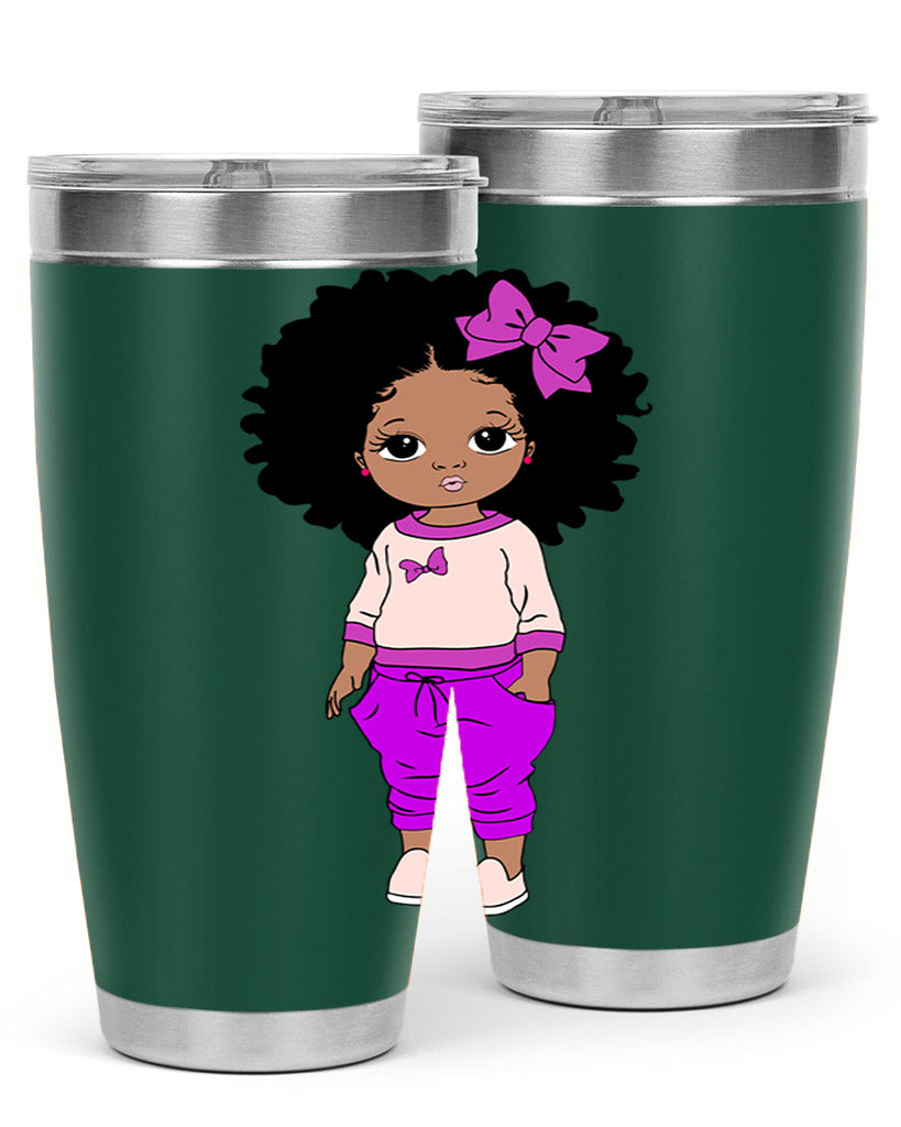 Black girl style 10#- women-girls- Tumbler