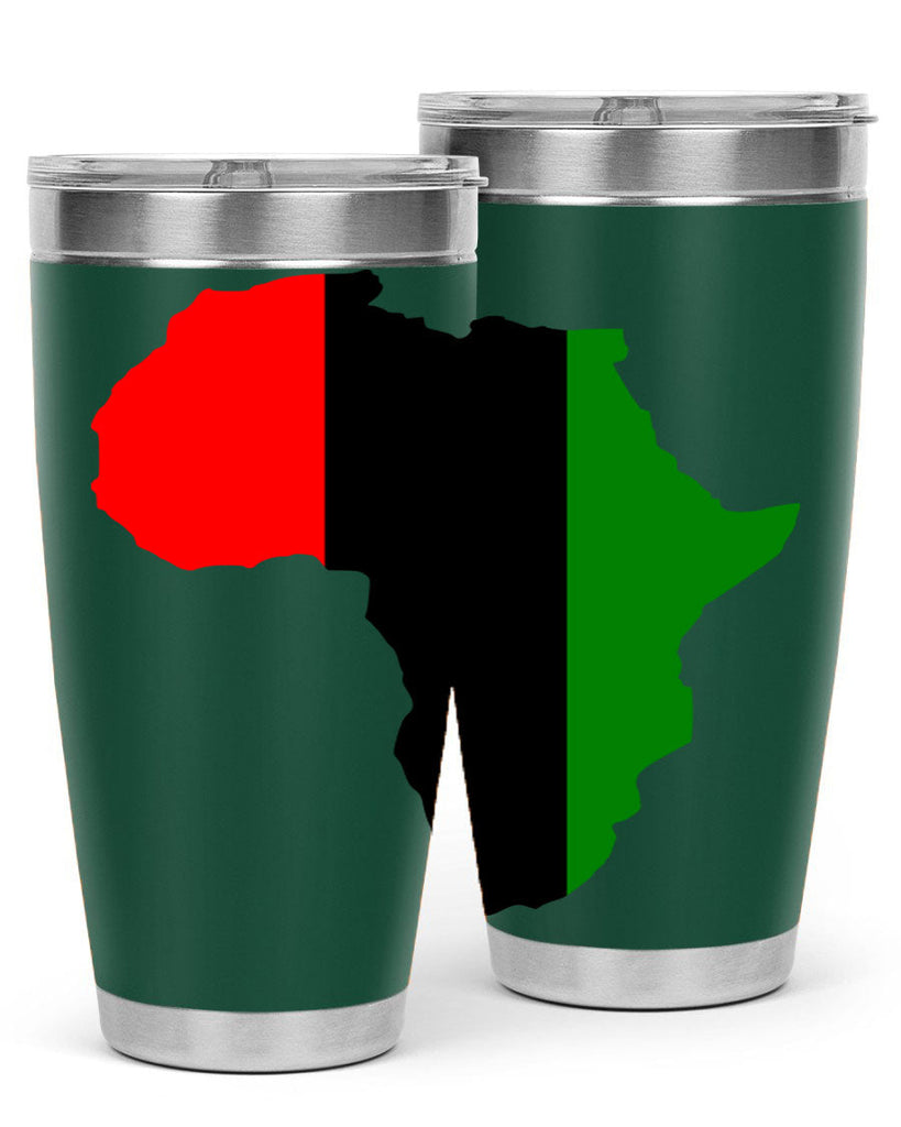 africamap 275#- black words phrases- Cotton Tank
