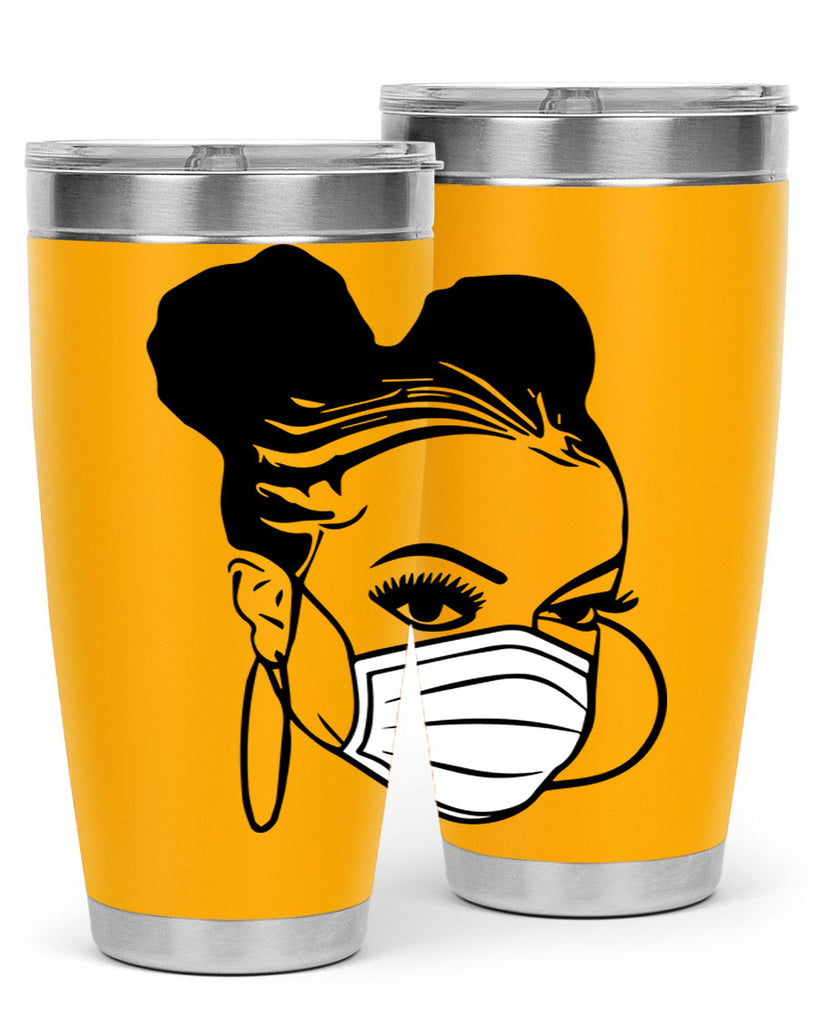 black nurse 6#- women-girls- Tumbler