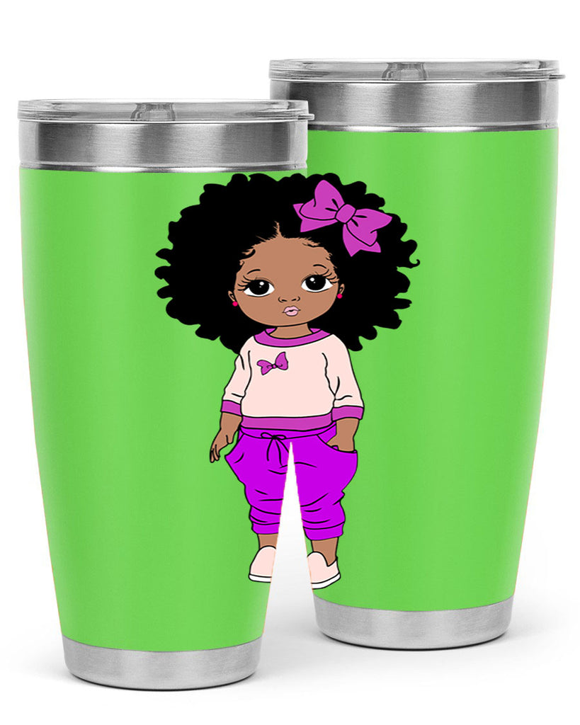 Black girl style 10#- women-girls- Tumbler
