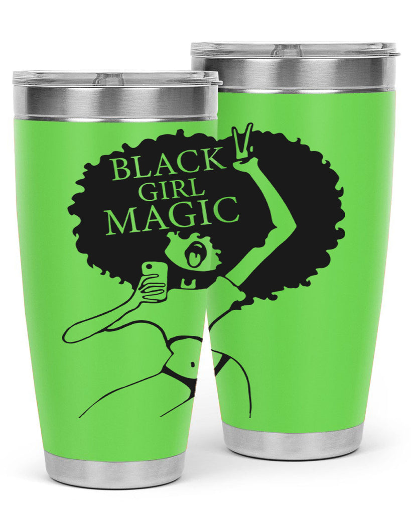 black girl magic 58#- women-girls- Tumbler