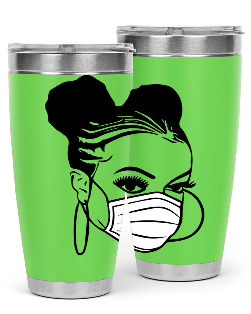 black nurse 6#- women-girls- Tumbler