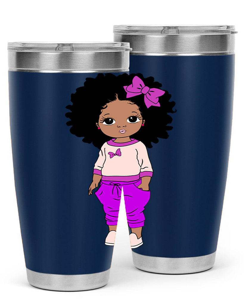 Black girl style 10#- women-girls- Tumbler