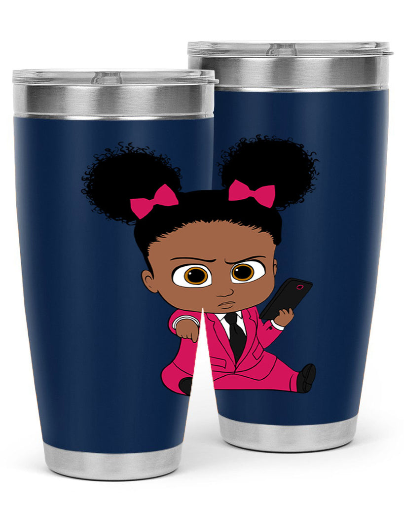 Black girl style 3#- women-girls- Tumbler