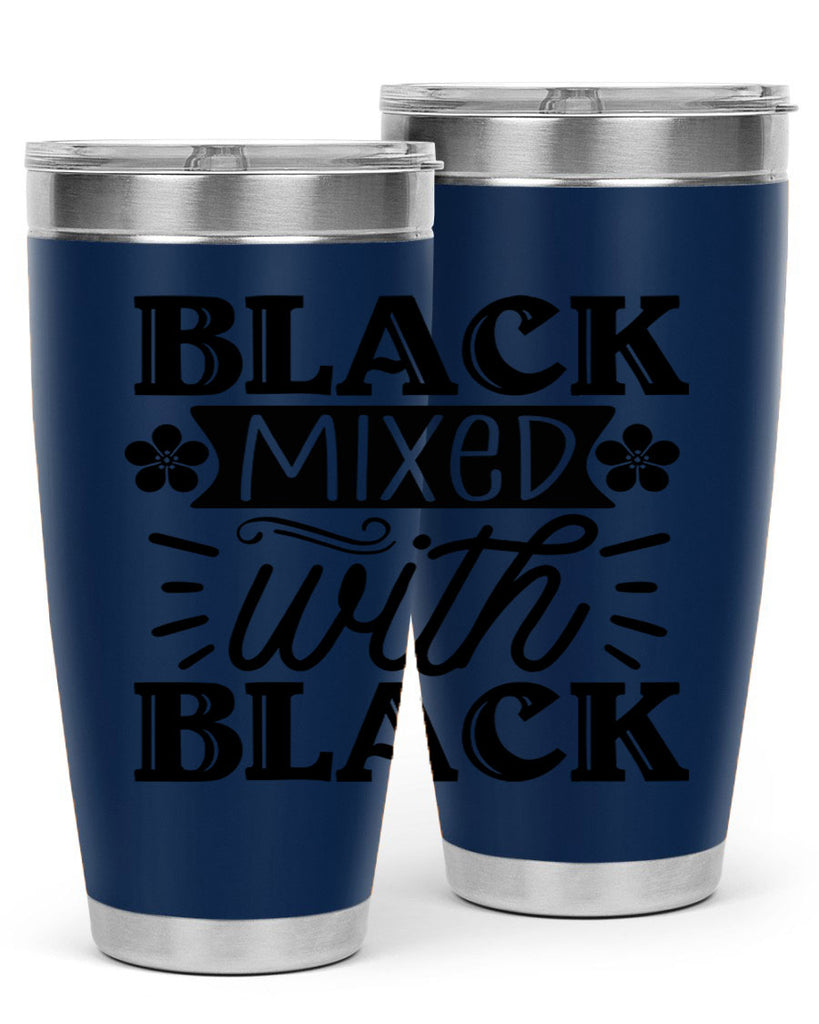 Black mixed with black Style 56#- women-girls- Tumbler