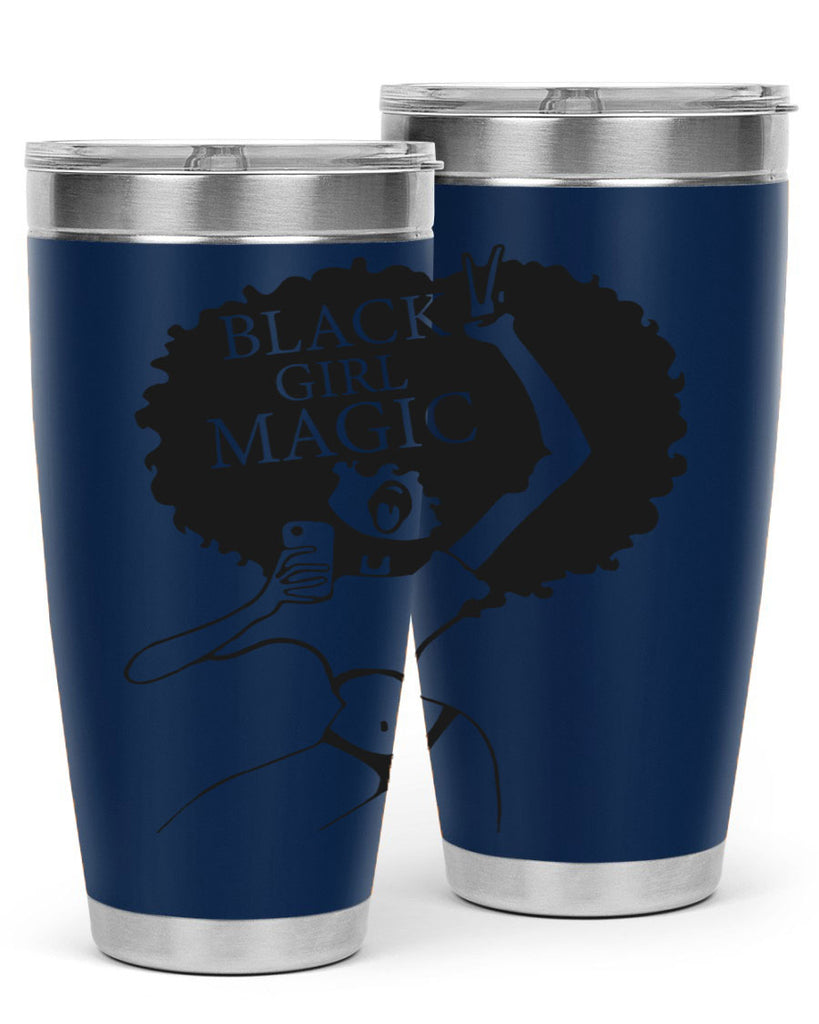 black girl magic 58#- women-girls- Tumbler