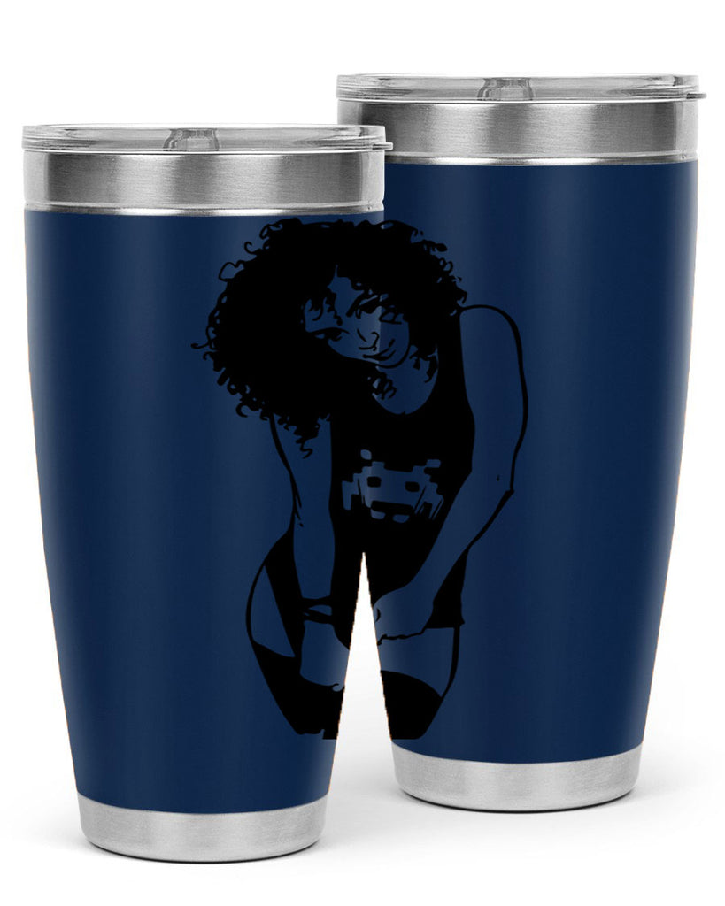 black women - queen 61#- women-girls- Tumbler