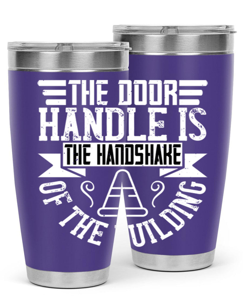 The door handle is the handshake of the building Style 14#- architect- tumbler