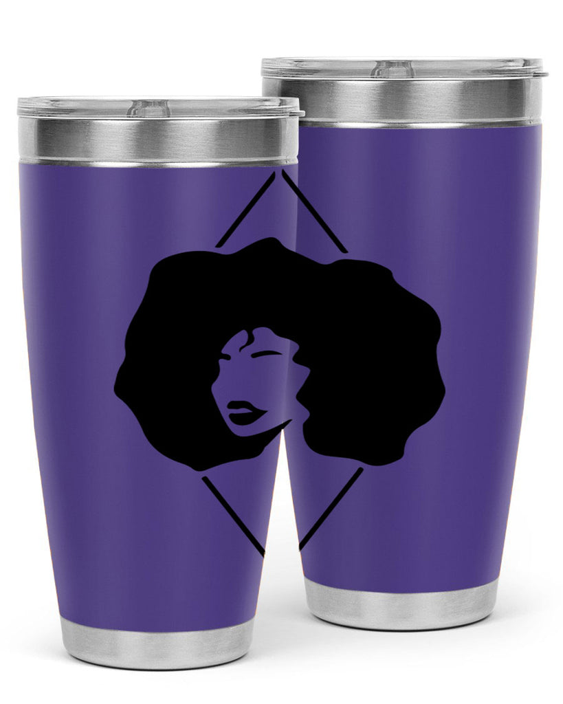 black women - queen 25#- women-girls- Tumbler