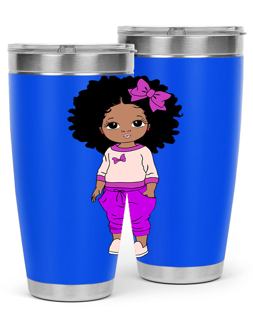 Black girl style 10#- women-girls- Tumbler