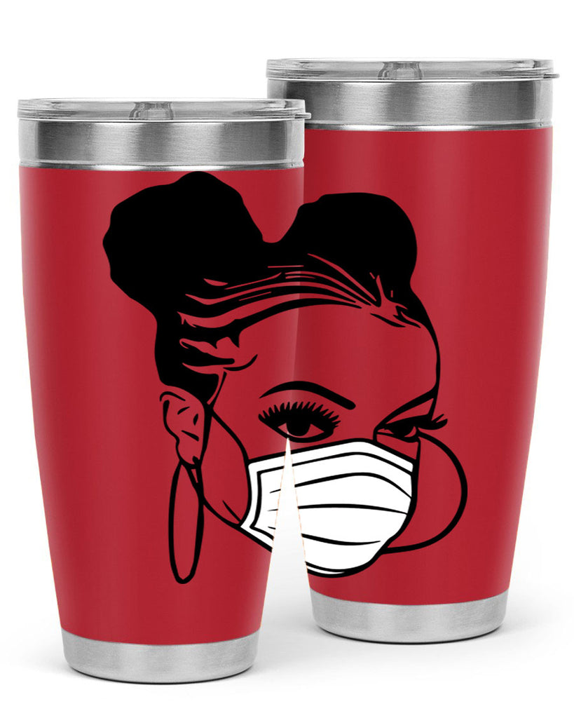 black nurse 6#- women-girls- Tumbler
