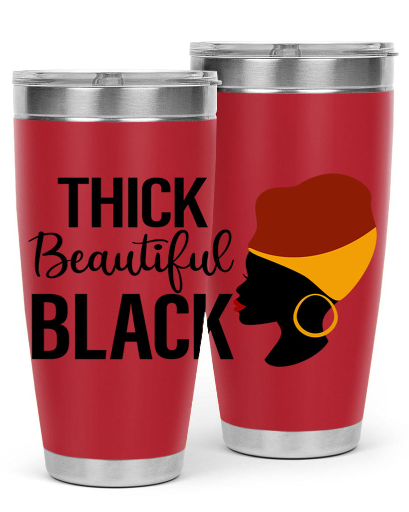 thick beautiful black Style 4#- women-girls- Tumbler