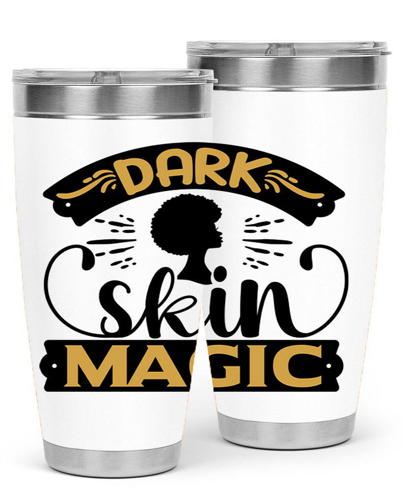 Dark skin magic Style 42#- women-girls- Tumbler