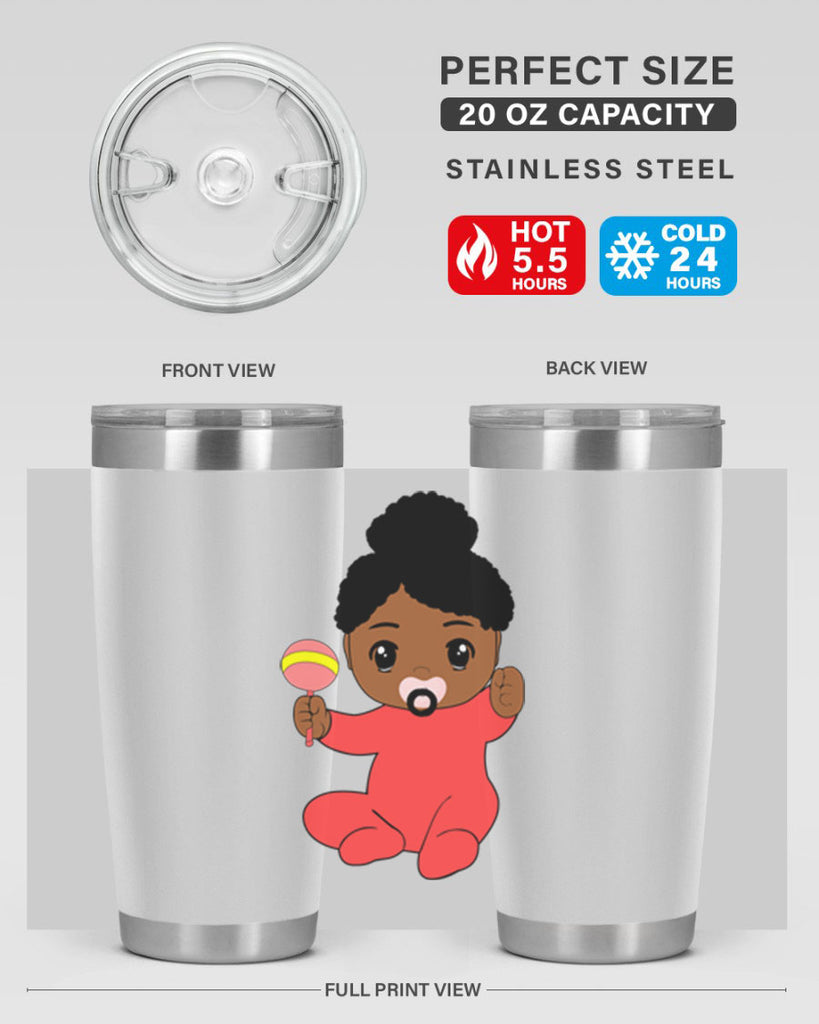 Black baby style 4#- women-girls- Tumbler
